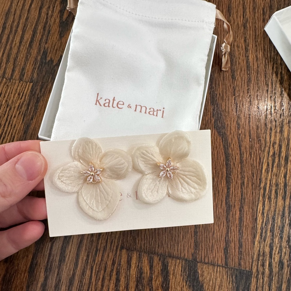 Kate & Mari Flower Earrings